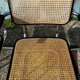 Set of 4 Cesca chairs by Marcel Breuer