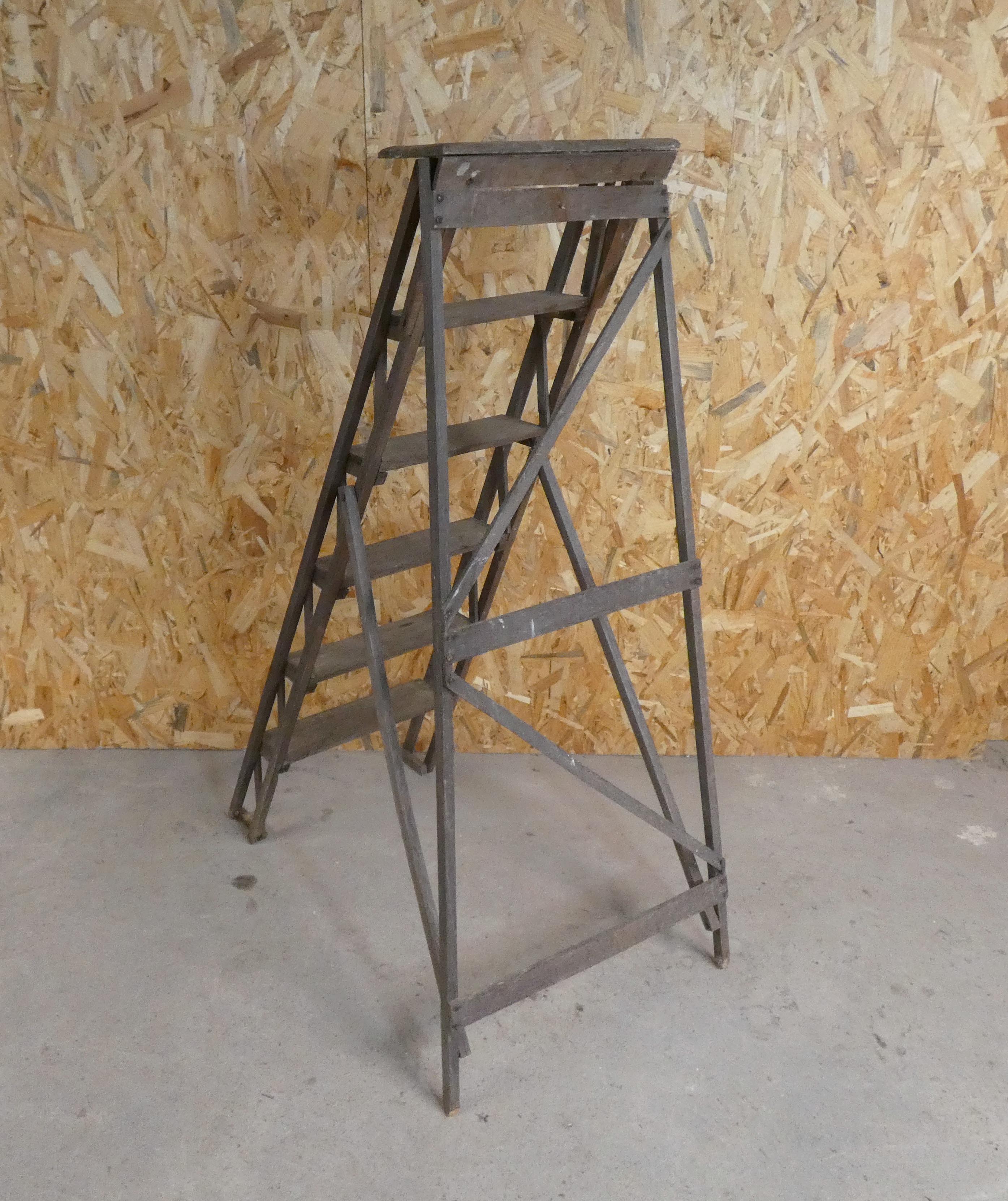 Former workshop stepladder