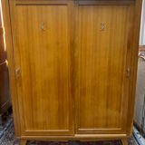 Wardrobe wardrobe two sliding doors 50's