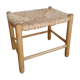 Tabouret paillé