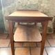Table d'appoint en acajou