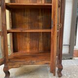 Exotic showcase cabinet 2 doors with key