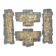 Kalmar Franken Wall Lights Set Glass Sconces