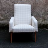 Pair of chairs 60s feet restored compass