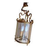Louis XVI style bronze lantern in working order - 3.675 kg!