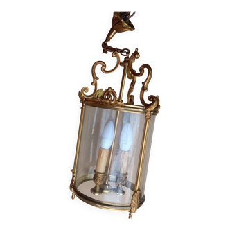 lanterne en bronze de style Louis XVI en état de marche - 3,675 kg !