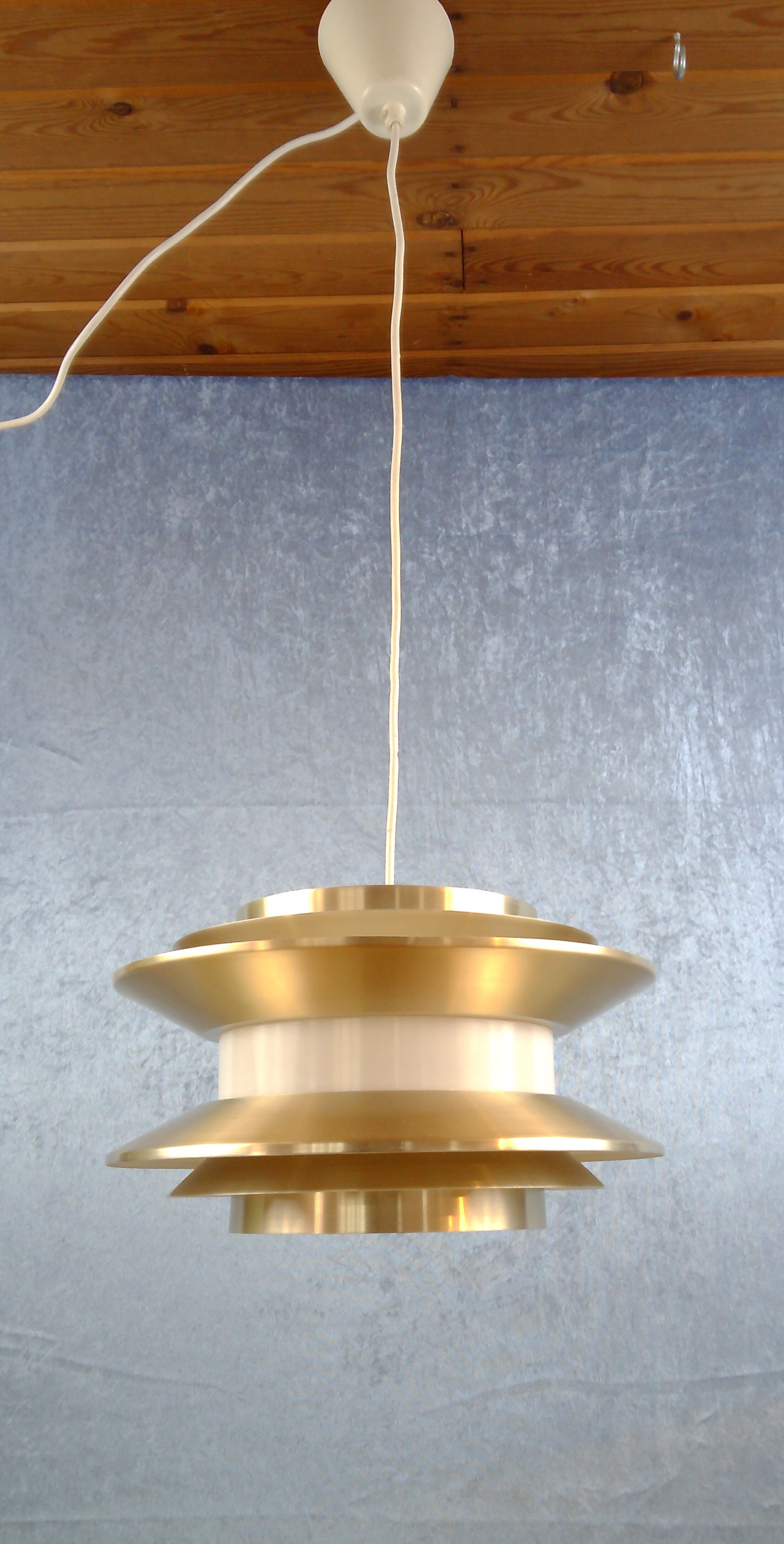 Vintage pendant by Carl Thore for Granhaga Metallindustri. 1960's.