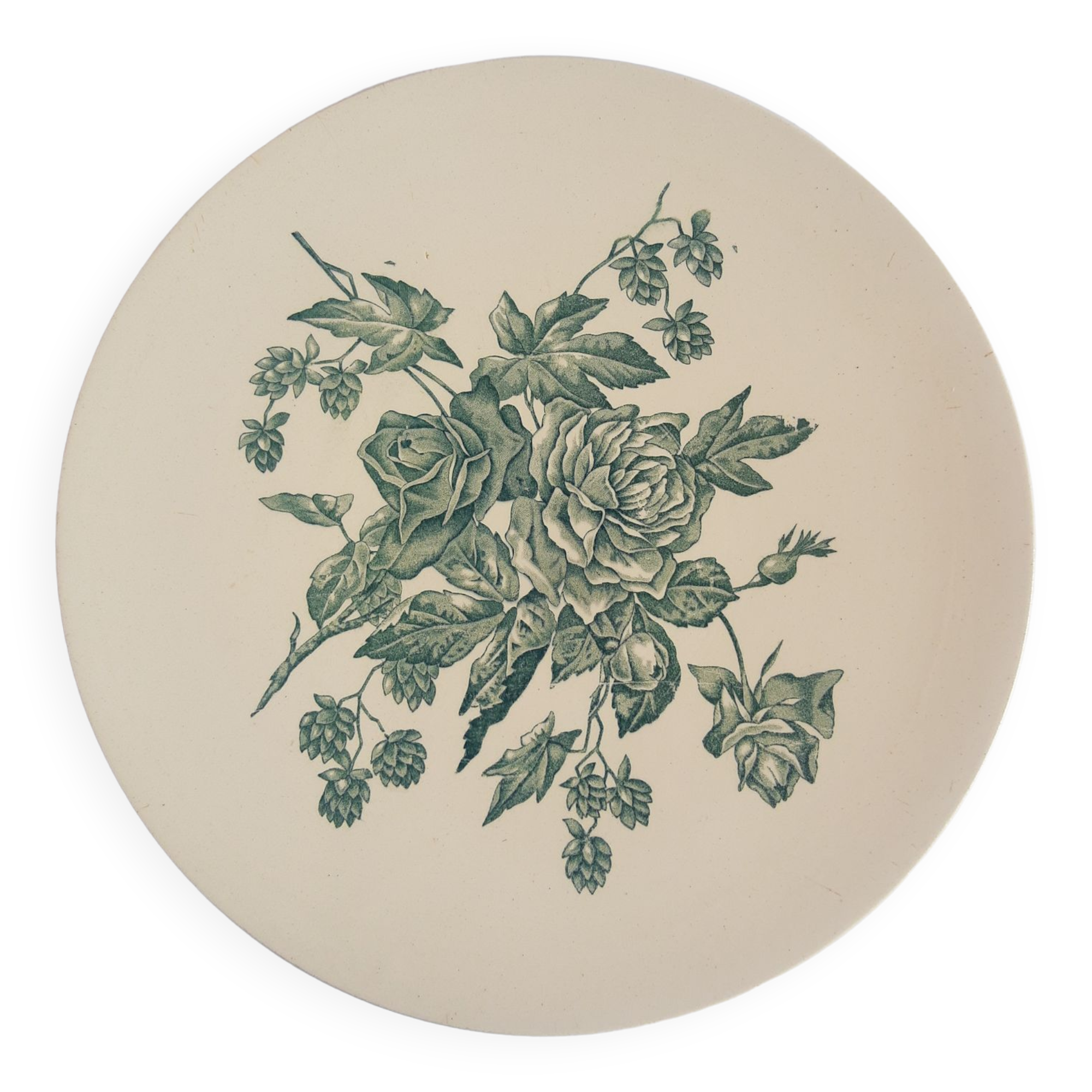 Old Longchamp pink iron earth dish