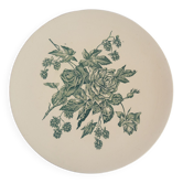 Old Longchamp pink iron earth dish