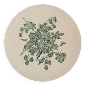 Old Longchamp pink iron earth dish