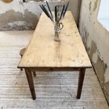 Table de ferme en pin, 1950