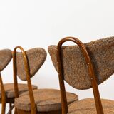 Set Of 6 Chairs No 124 By H & J Kurmanowicz, Poland, 1950’S