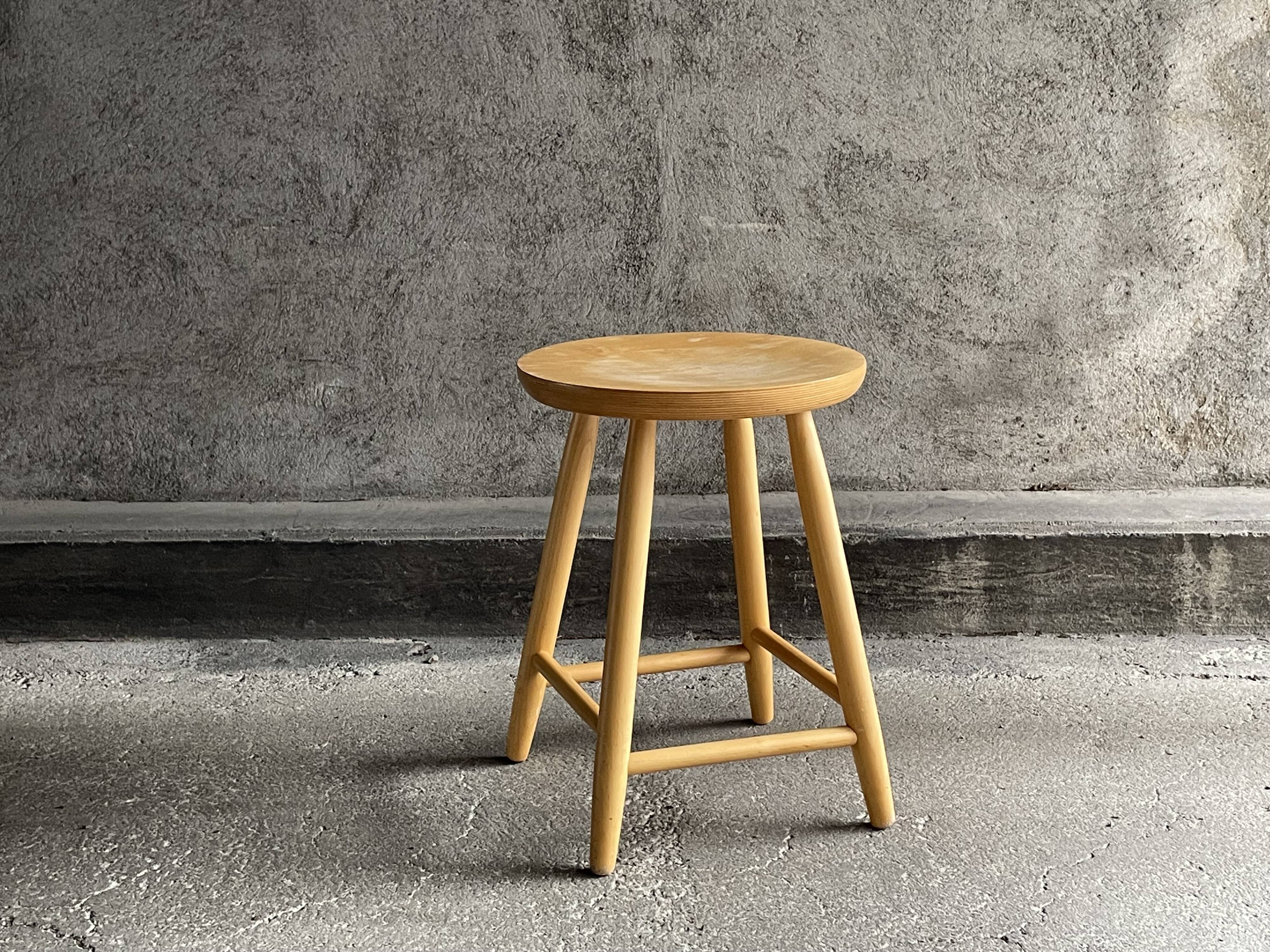 Vintage Scandinavian stool, 1960s