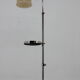1930s Bauhaus floor lamp, Czechoslovakia