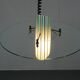 Italian Glass Chandelier, 1980s
