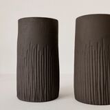 Black Stripe vase, Claycraft