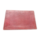 Hammered leather desk pad