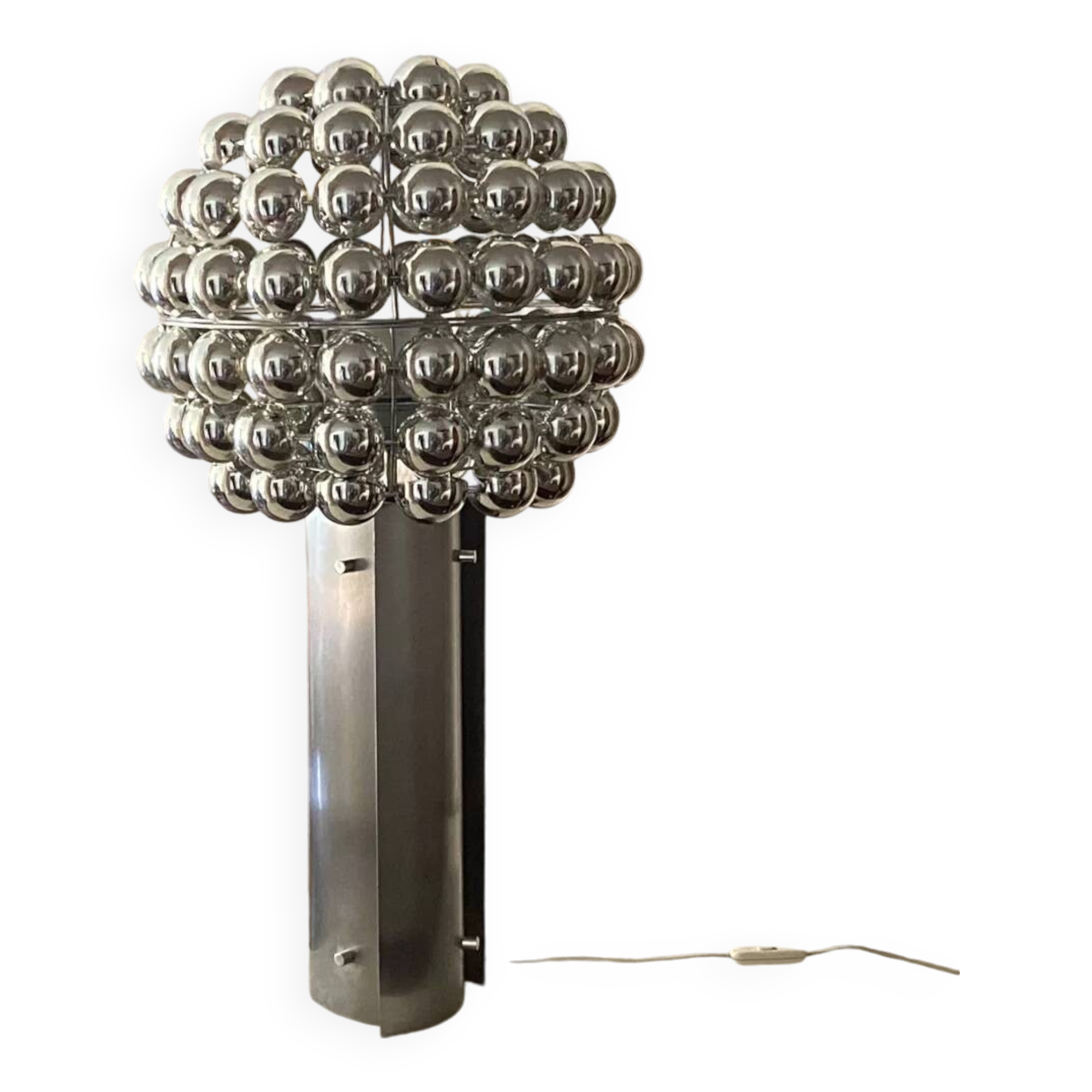 Large Kinetic lamp. Space age. 1970.