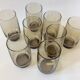 8 Luminarc smoked glasses