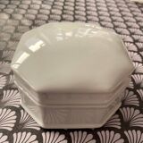 Octagonal Limoges porcelain box