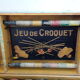 Vintage croquet game 50s