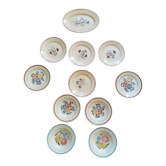 Lot d'assiettes anciennes