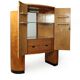 Art Déco cocktail cabinet en sycomore c1930