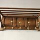 Solid oak coat rack, 30s/40s