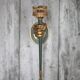 Bronze wall light Lucien Gau vintage, wall sconce, vintage hand sconce.