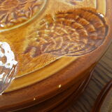 10 Sarreguemines oyster plates