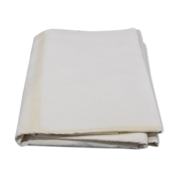 Drap ancien métis et lin XIXe