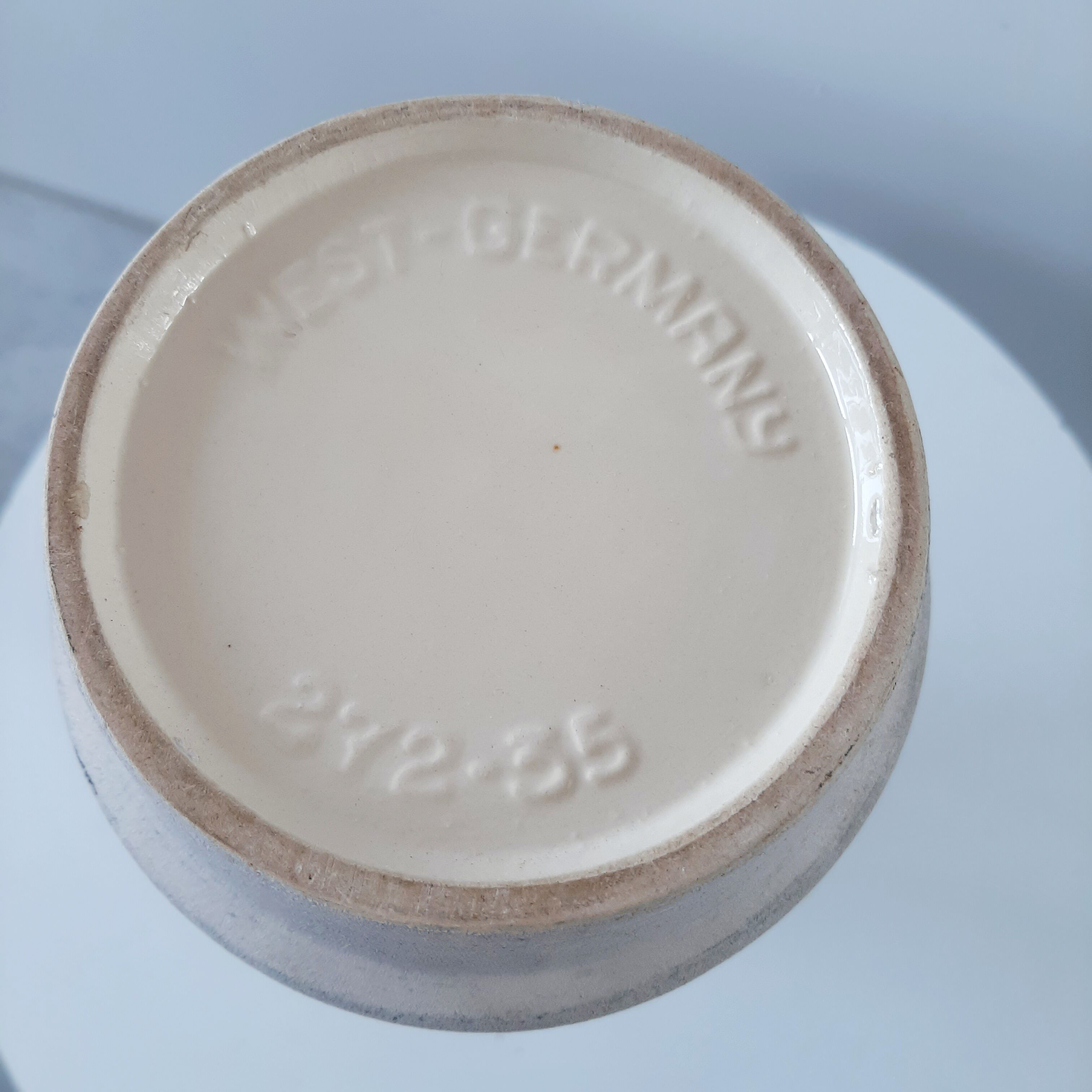 Vintage West Germany vase with handle