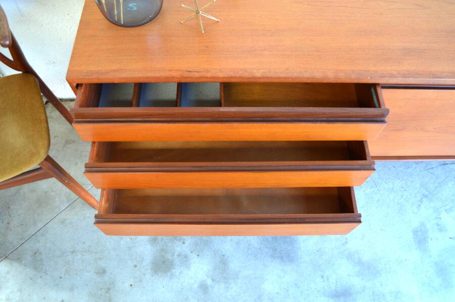 Minimalist sideboard by White & Newton 217 cm