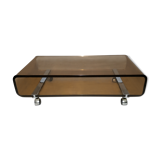 Vintage coffee table in plexiglas 1970