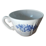 Vintage coffee cups blue decor