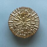 Amber ceiling lamp Caralux Planet 70s