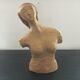 Bust woman terracotta