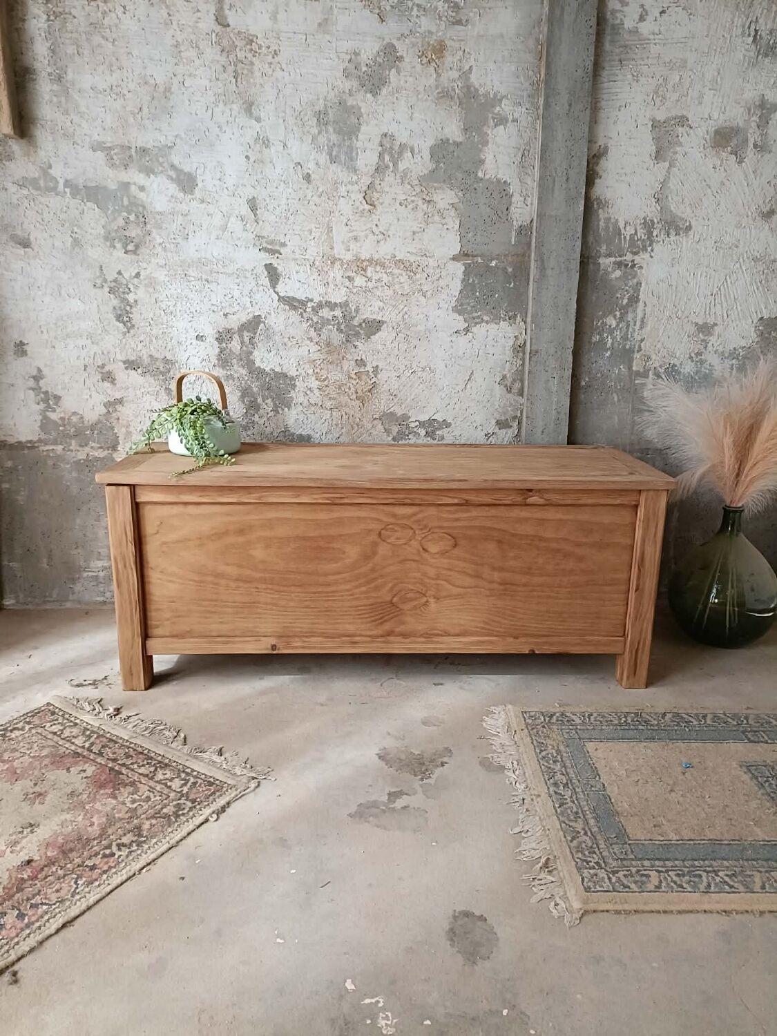Wooden chest