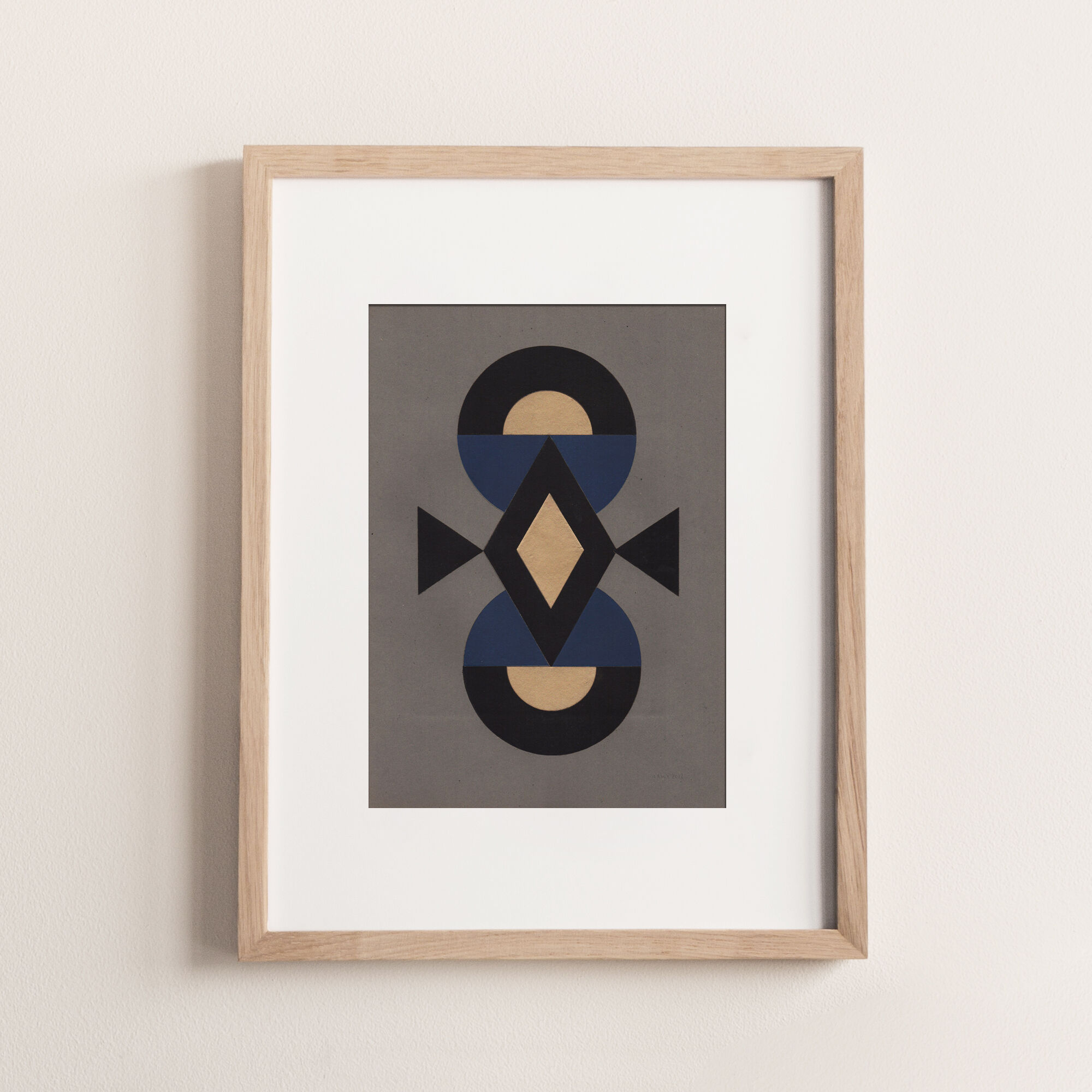 Collage on paper • 26x36cm • signed Eawy