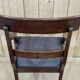 19th century English armchair in mahogany