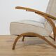 Model 410 Armchair by Jindřich Halabala for UP Závody, Czechoslovakia, 1930s