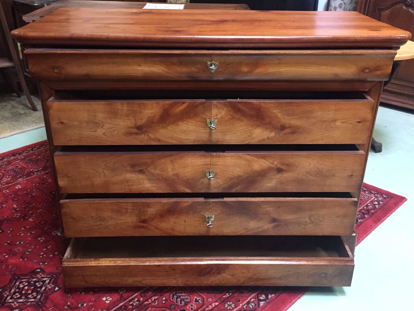 Commode Louis Philippe en merisier XIXème