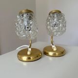 Helena Tynell, table  lamps, Glashütte Limburg, germany 1960s, set of 2
