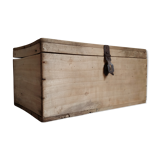 Old raw wooden box