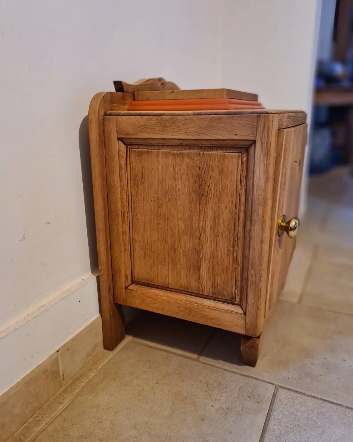 Old Art Deco bedside table