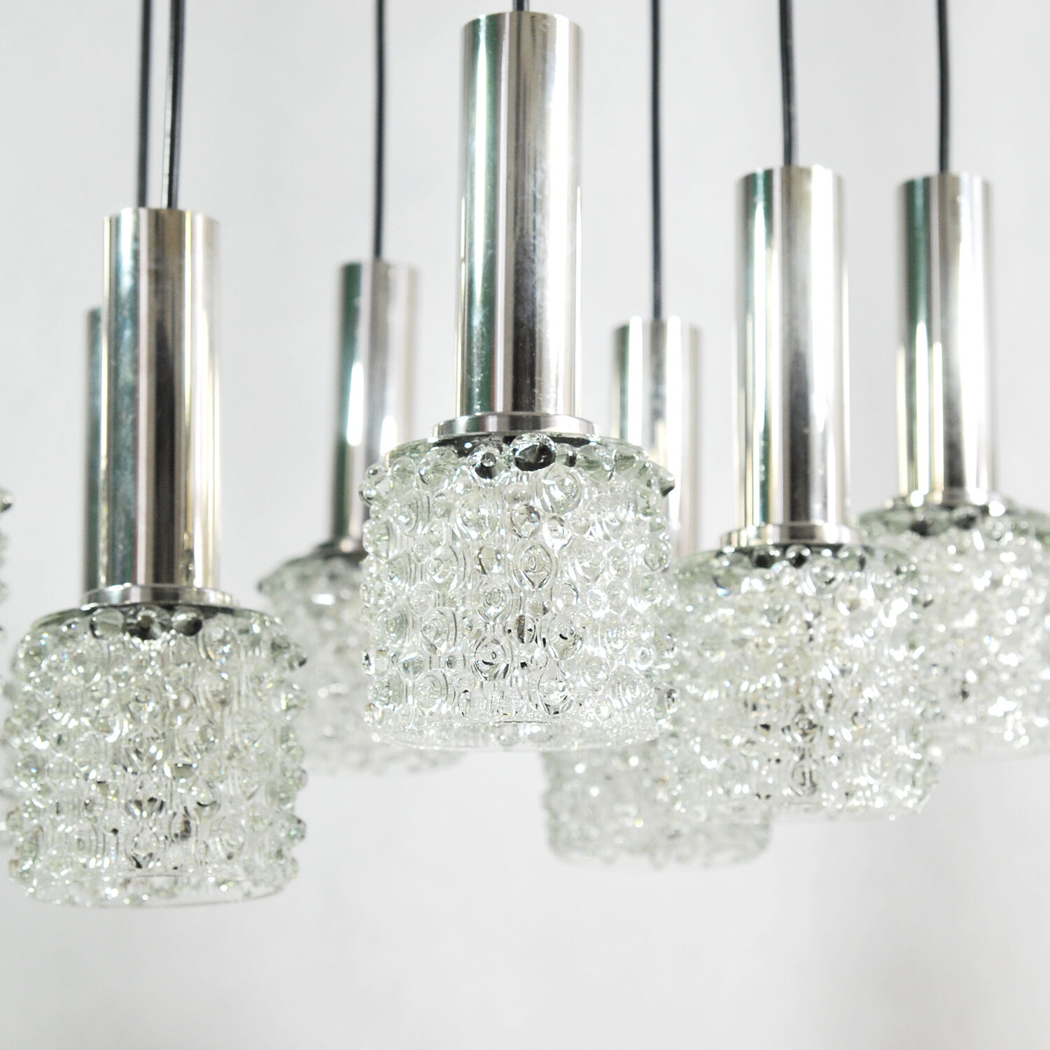 Cascade lamp by Wortmann & Filz Germany 70s.