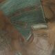 20th century Egyptian tea tray in richly engraved copper or brass