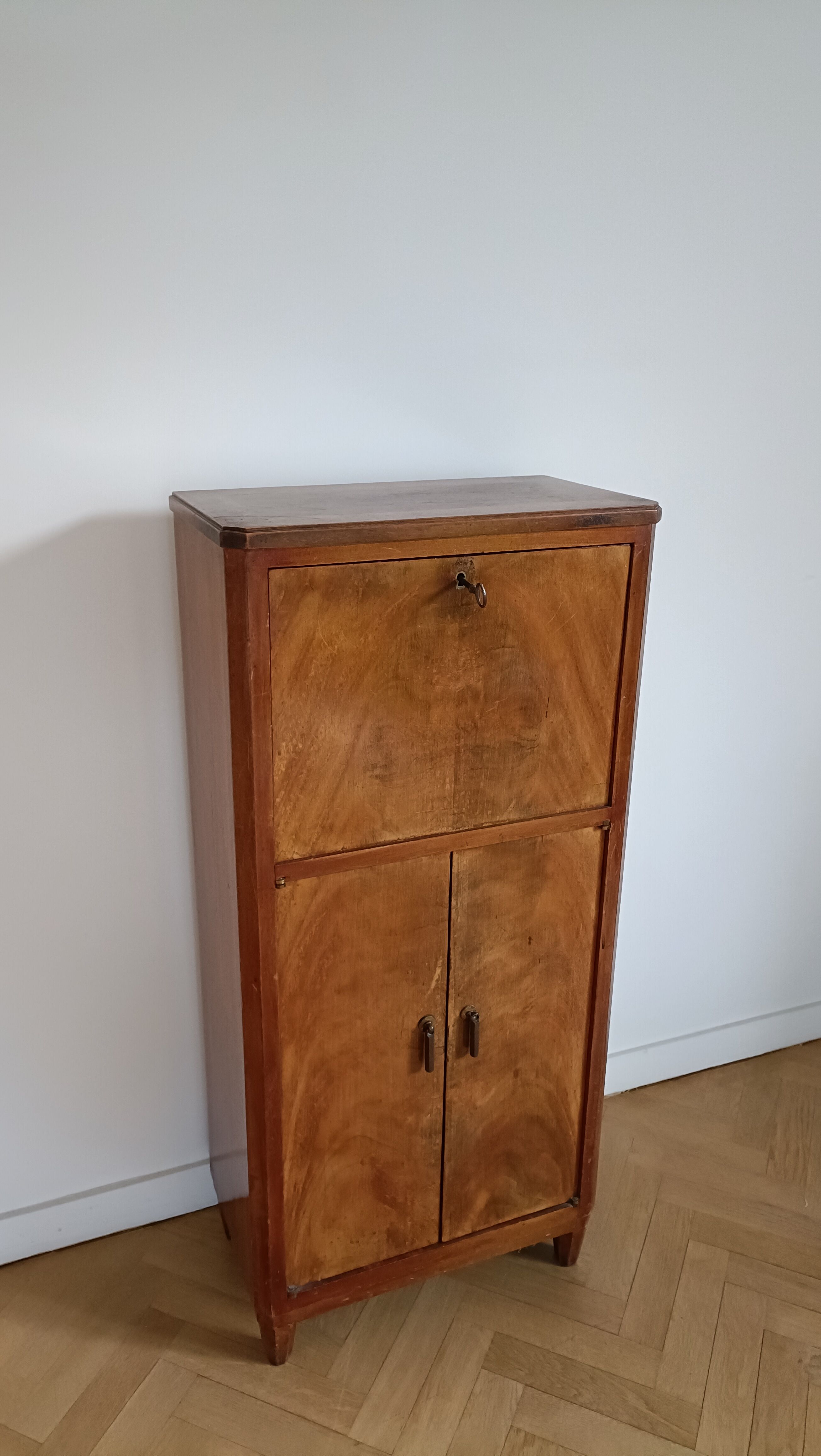 Art deco furniture old radio cabinet