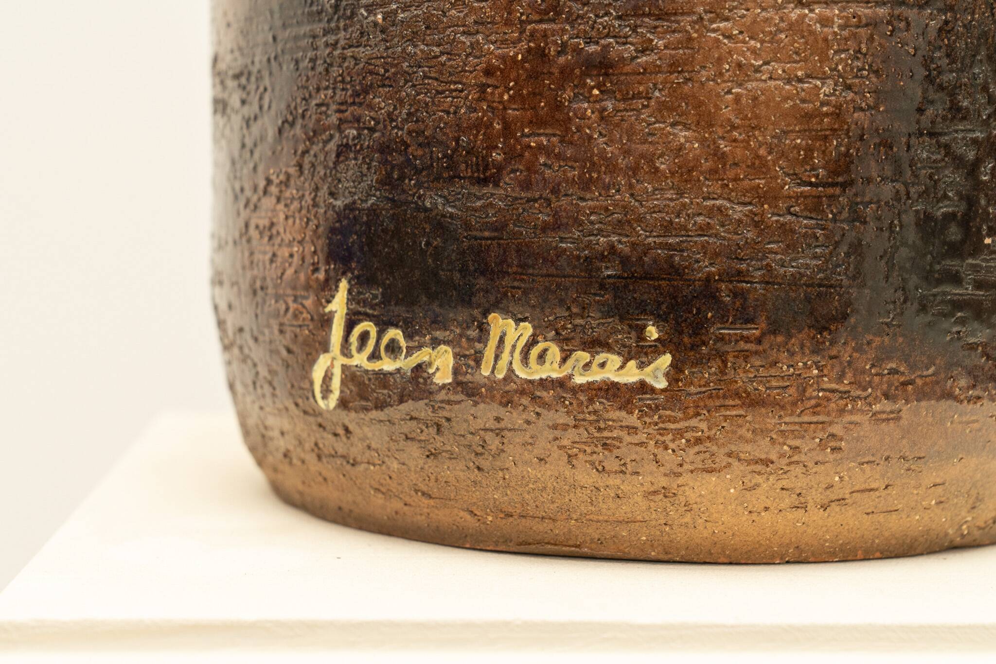 Ceramic vase by Jean Marais, France, 1960s