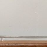 Large Vintage Glass Plate in the Shape of a Swedish Fish by Pukeberg Glass